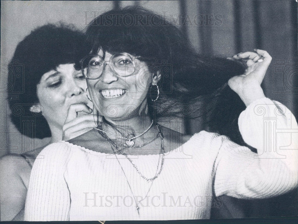 1981 American Romance Writers Janet Dailey and Rita Estrada Press Photo - Historic Images