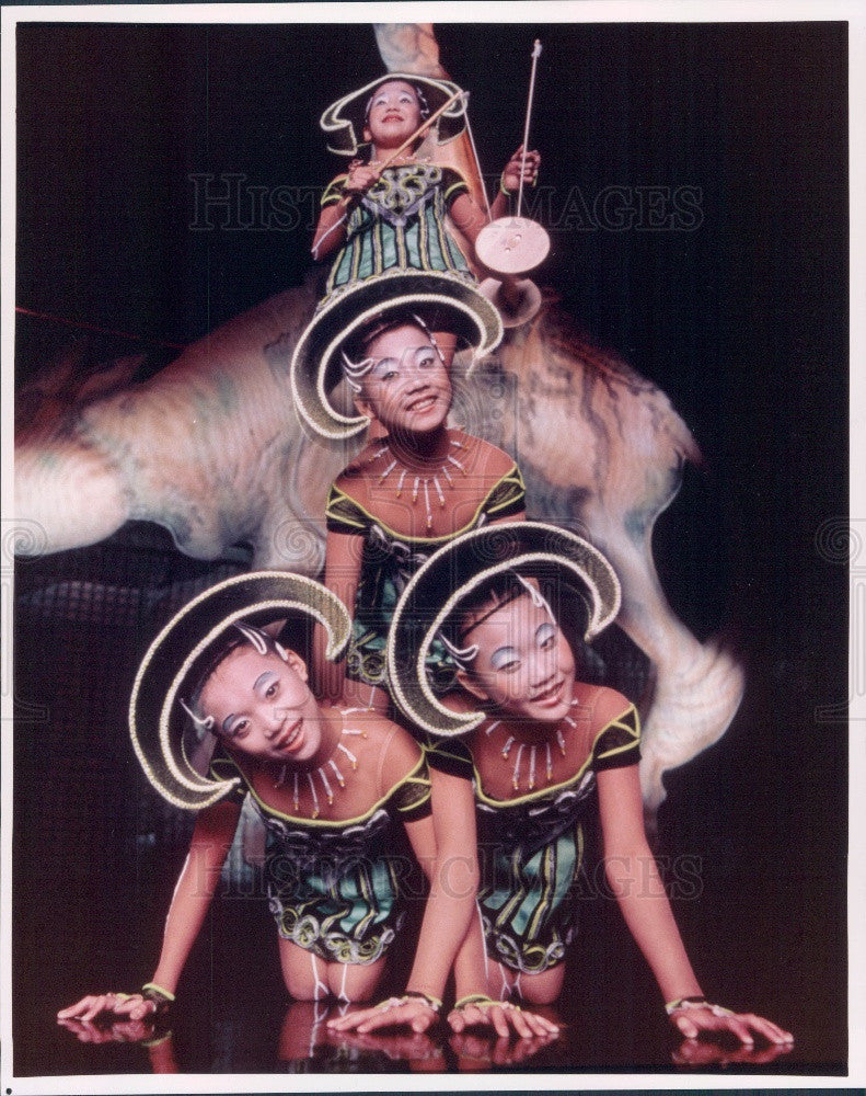 1999 Florida Disney World Resort Cirque Du Soleil La Nouba Press Photo - Historic Images