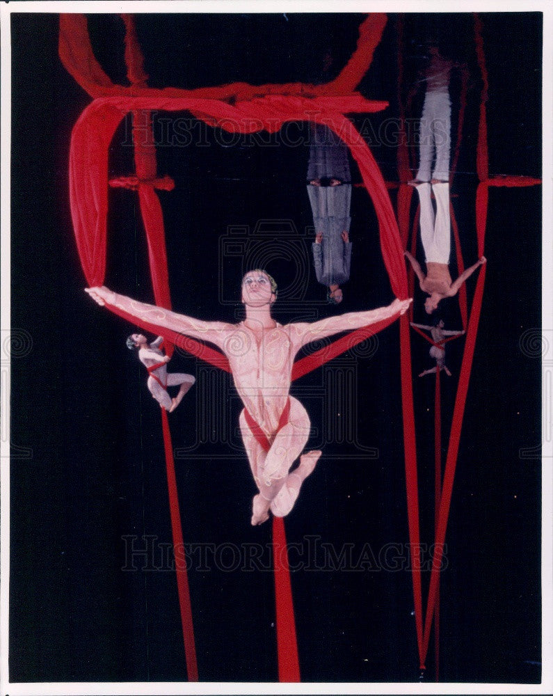 1999 Florida Disney World Resort Cirque Du Soleil La Nouba Press Photo - Historic Images