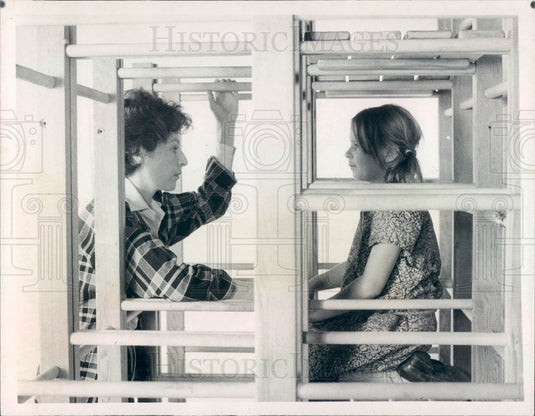 1978 Hollywood Actors Jane Alexander & Kris McKeon Press Photo - Historic Images