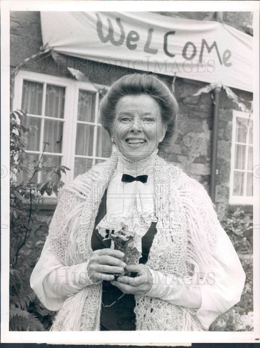 1979 Hollywood Actress Katharine Hepburn Press Photo - Historic Images