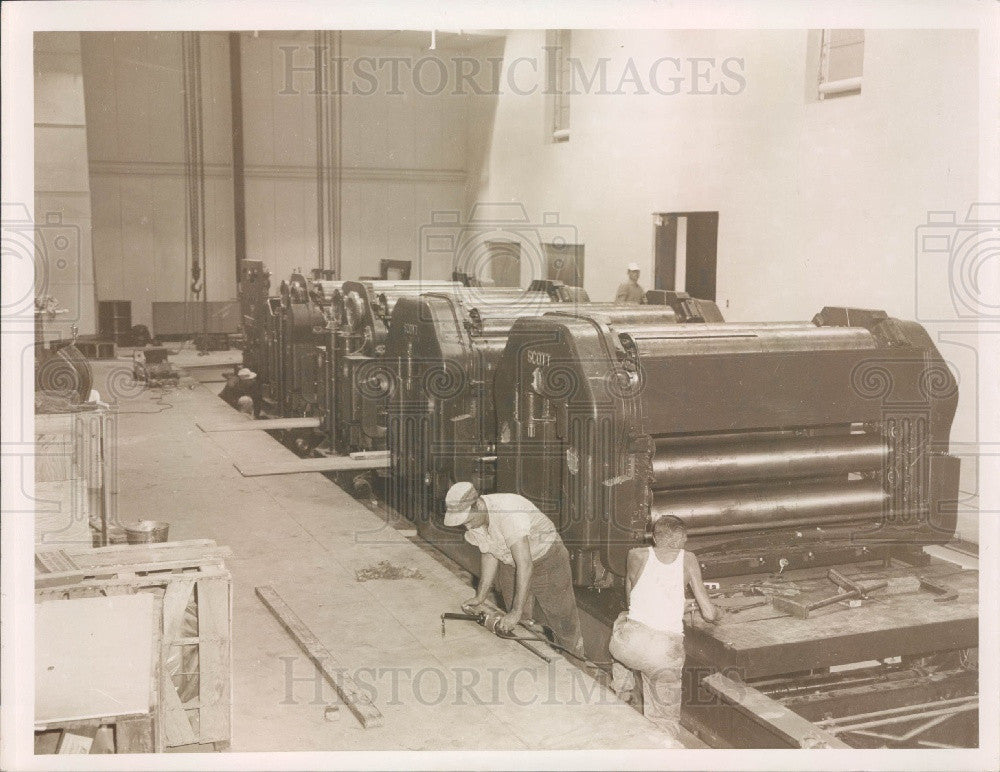 1959 Florida St Petersburg Times Newspaper Presses Press Photo - Historic Images