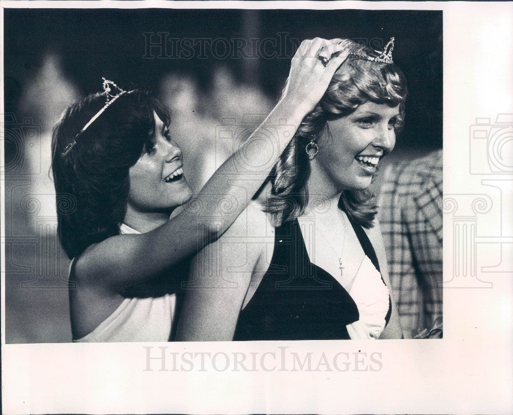 1976 St Petersburg Florida Land O&#39;Lakes High School Homecoming Queen Press Photo - Historic Images