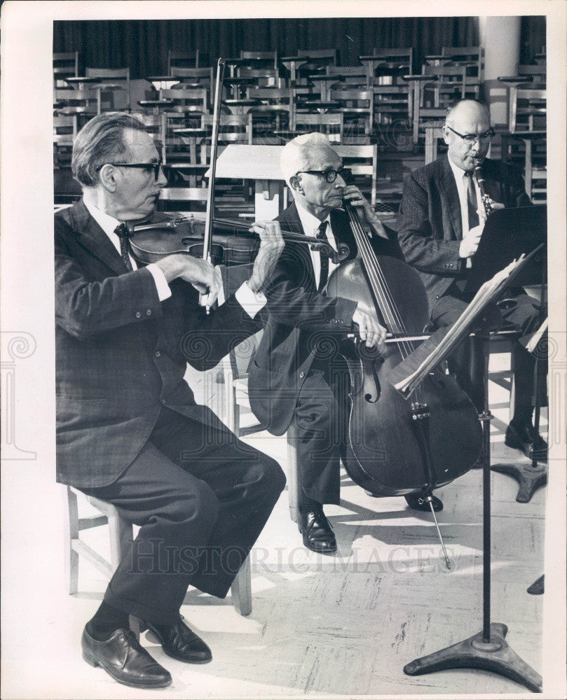 1967 St Petersburg Florida Chamber Music Society Press Photo - Historic Images