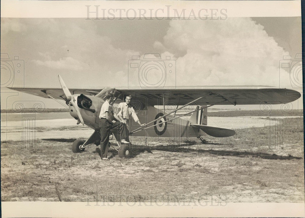 1941 St Petersburg Florida Junior College Air Force Training Press Photo - Historic Images