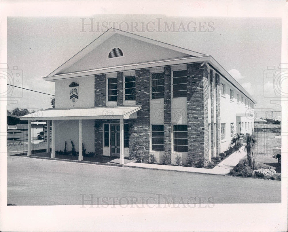 1967 St Petersburg Florida Junior College Dormitory College Inn Press Photo - Historic Images