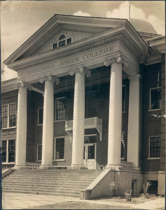 Undated St Petersburg Florida Junior College Press Photo - Historic Images