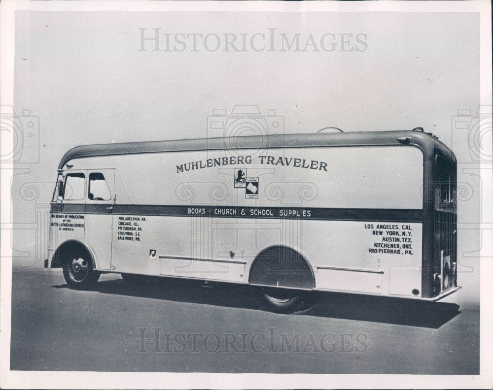 1955 The Muhlenberg Traveler, 28-Foot Land Cruiser Press Photo - Historic Images