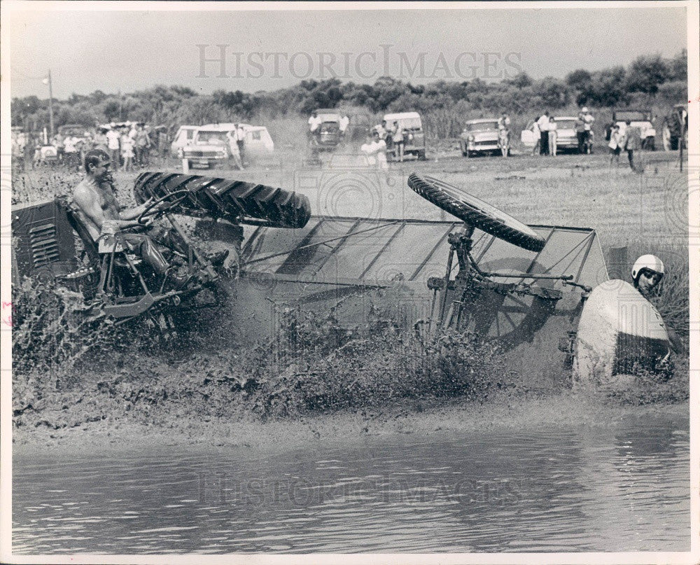 1969 Florida Swamp Buggy Race Press Photo - Historic Images