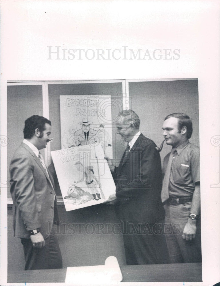 1971 St. Petersburg, Florida Times Festival Poster Contest Press Photo - Historic Images