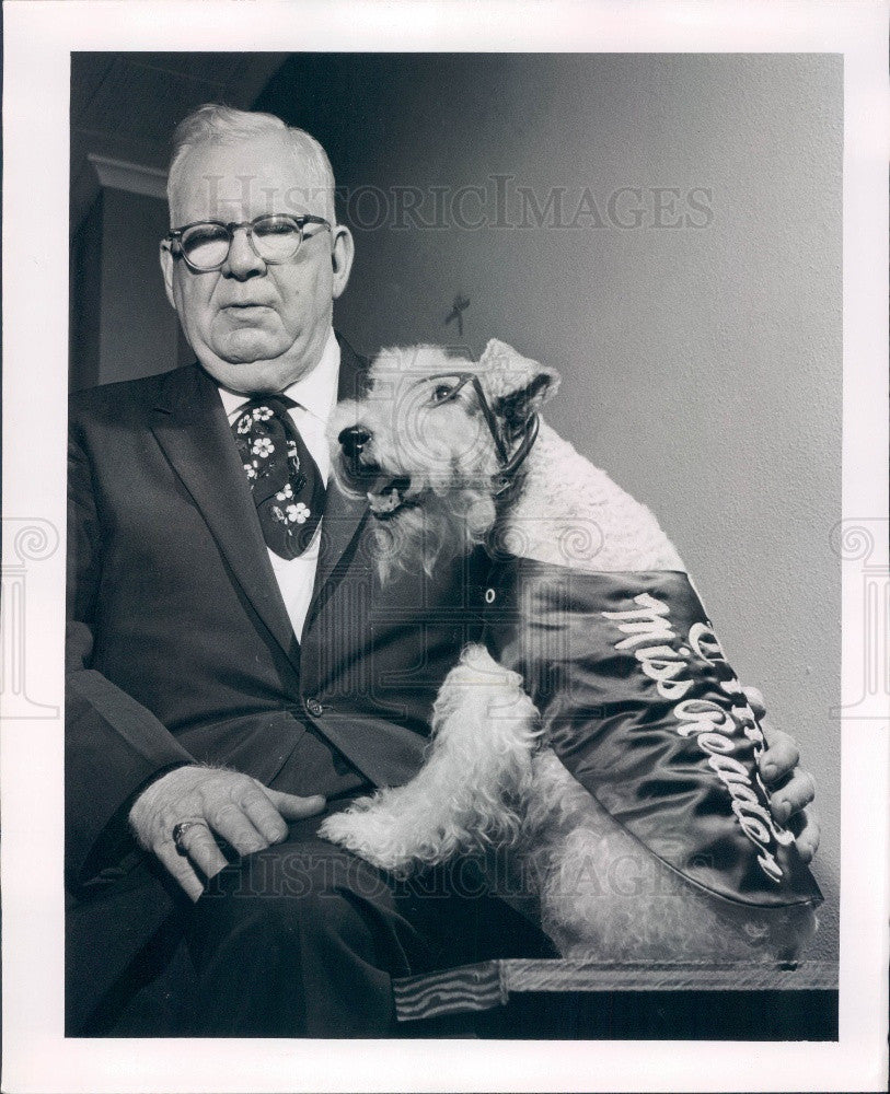 Undated St. Petersburg, Florida Times Safety Dog Miss Reader Press Photo - Historic Images