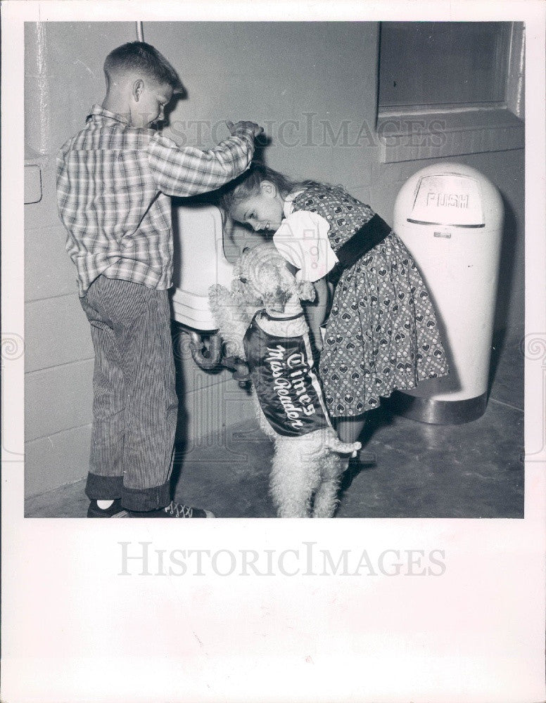 Undated St. Petersburg, Florida Times Safety Dog Miss Reader Press Photo - Historic Images