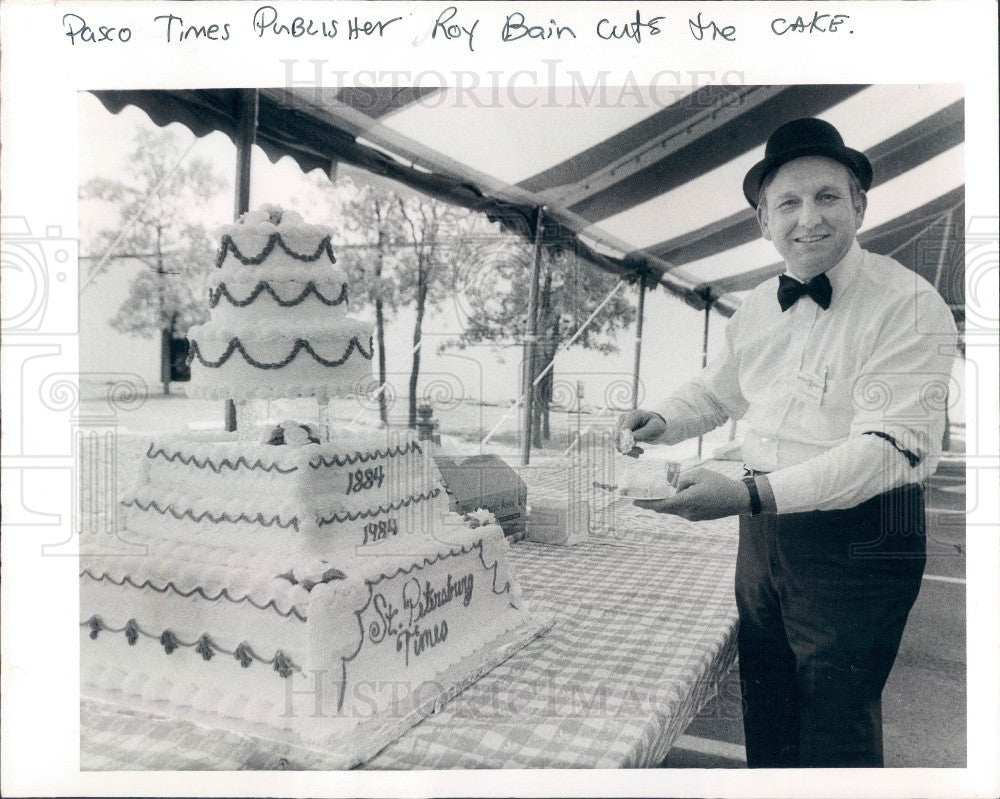 1984 St. Petersburg, Florida Times Centennial Celebration Press Photo - Historic Images