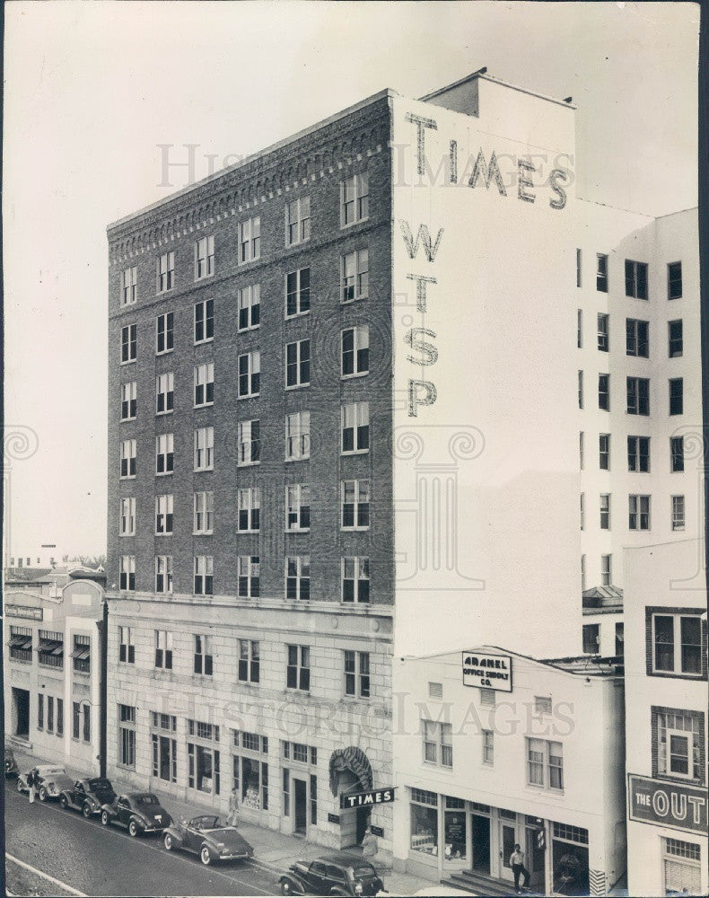 Undated St. Petersburg, Florida Times/WTSP Building Press Photo - Historic Images