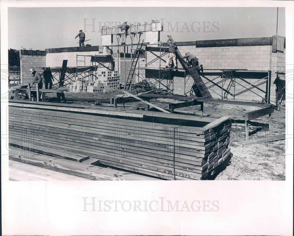 1965 St. Petersburg, Florida Times New Substation Press Photo - Historic Images