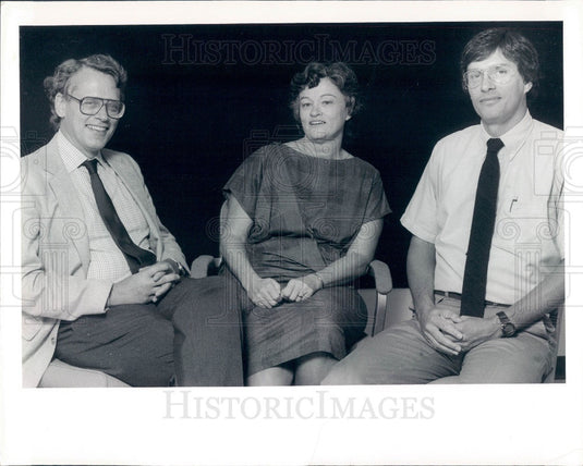 1985 St Petersburg FL Times Pulitzer Prize Winners Morgan & Reed Press Photo - Historic Images
