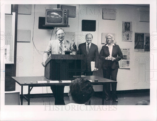 1980 St Petersburg FL Times Pulitzer Prize Winners Stafford & Orsini Press Photo - Historic Images