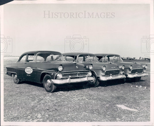 Undated St Petersburg, Florida Times Radio Cars Press Photo - Historic Images