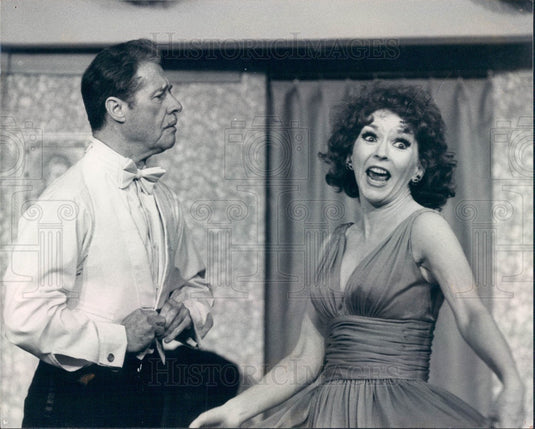 1976 Hollywood Actors Don Ameche & Bonnie Glasgow Press Photo - Historic Images