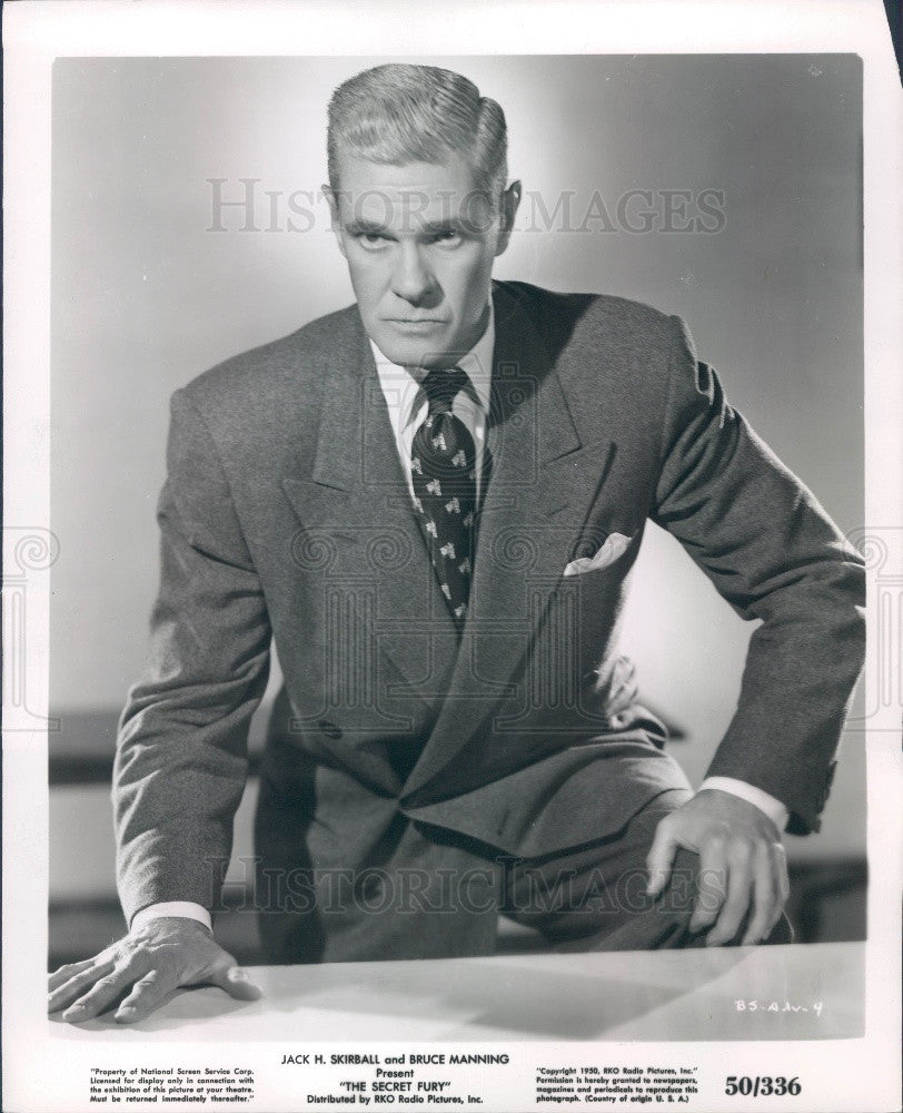 1950 Hollywood Actor Paul Kelly Press Photo - Historic Images