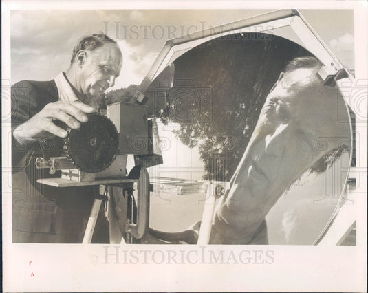 1979 Univ of Florida, Gainesville Solar Energy Expert Erich Farber Press Photo - Historic Images