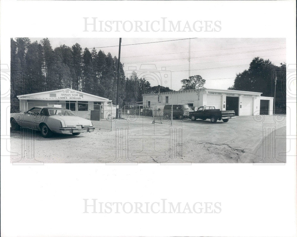 1987 Land O&#39;Lakes Florida Fire Department Press Photo - Historic Images