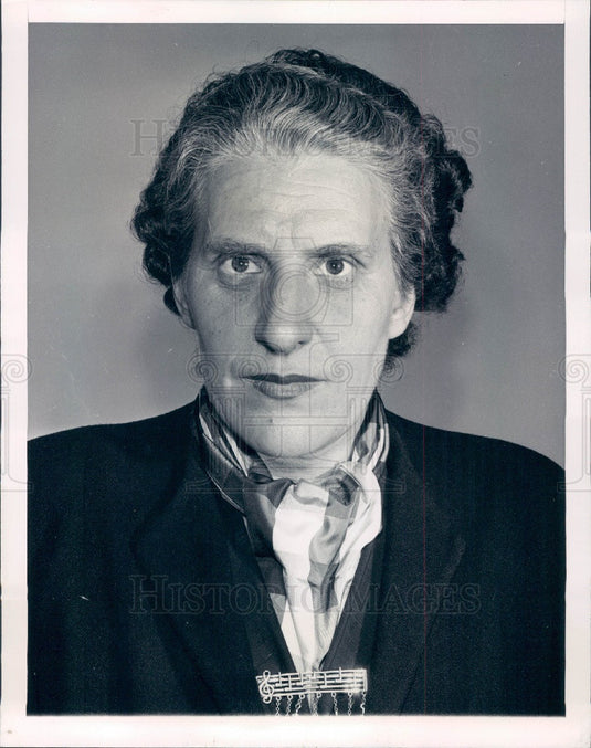 1947 Conductor Antonio Brico Press Photo - Historic Images