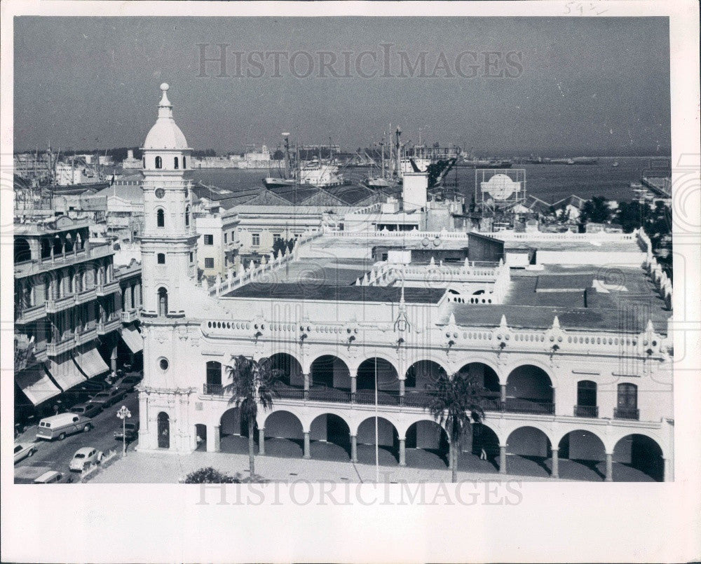 1969 Veracruz Mexico City Hall Press Photo - Historic Images