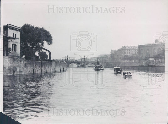 1931 The Spree River in Berlin Germany Press Photo - Historic Images