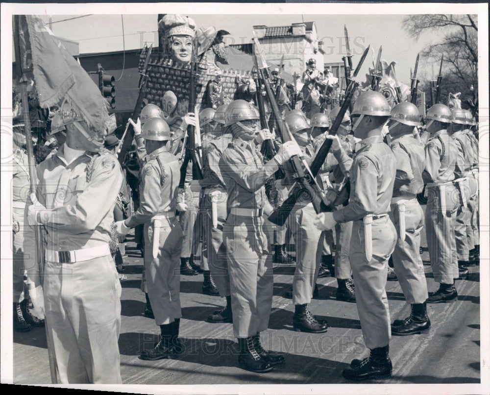 1963 University of Florida, Gainesville Air Force ROTC Gator Guard Press Photo - Historic Images