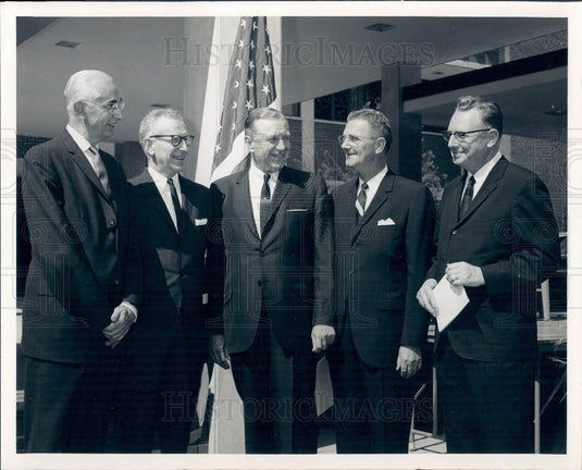 1967 University of Florida Gainesville Research Library Dedication Press Photo - Historic Images