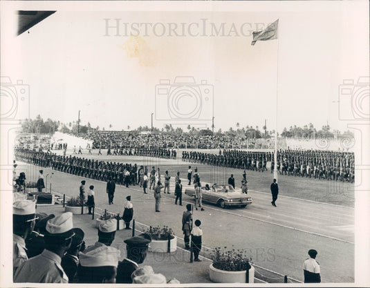 1964 United Republic of Tanganyika & Zanzibar Army Press Photo - Historic Images