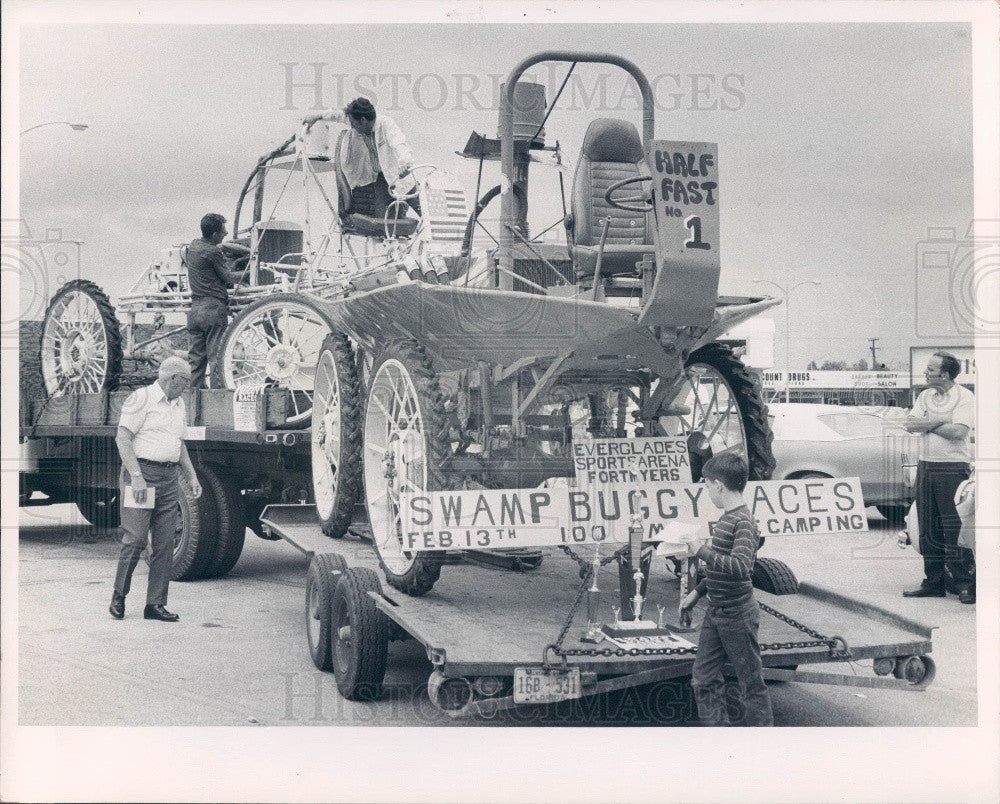 1972 Florida Swamp Buggy Races Press Photo - Historic Images