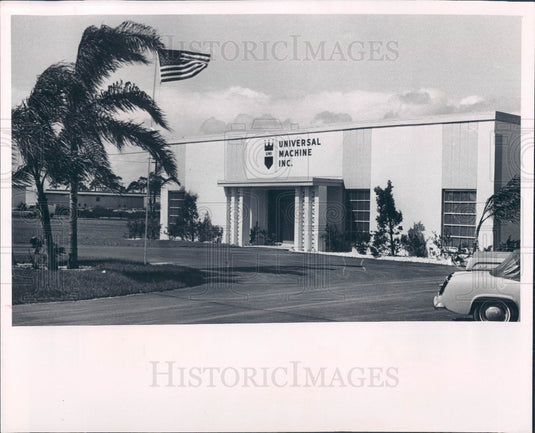 1966 St. Petersburg Florida Universal Machine Inc Press Photo - Historic Images