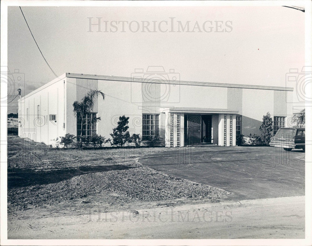 1966 St. Petersburg Florida Universal Machine Inc Press Photo - Historic Images