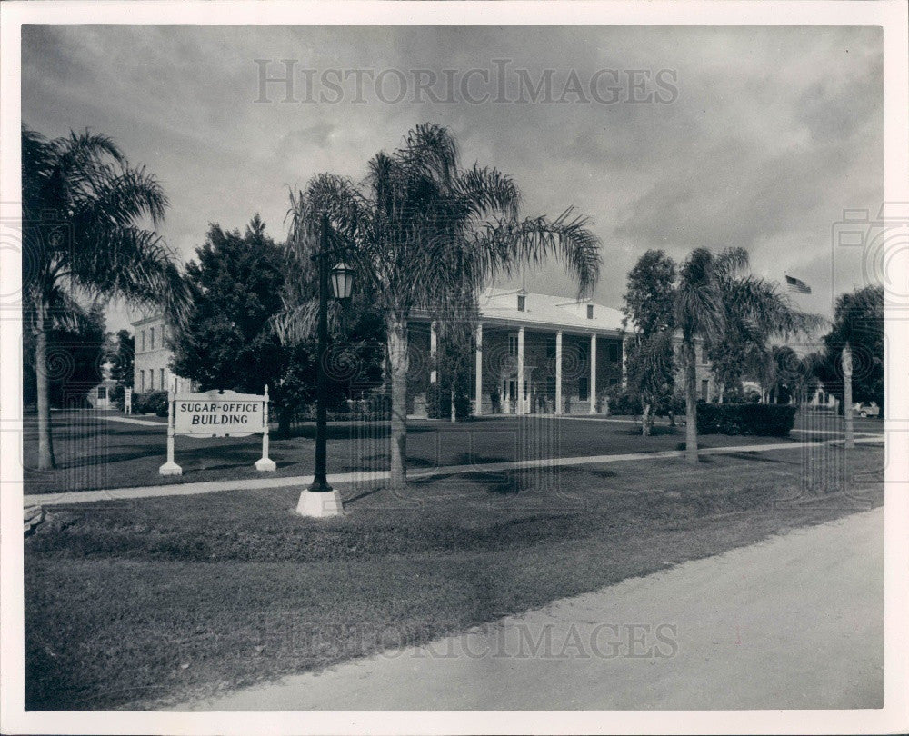 Undated Clewiston, Florida US Sugar Corp Office Building Press Photo - Historic Images