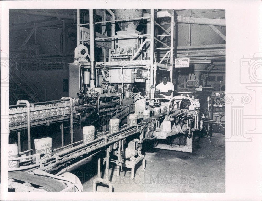 1967 Clewiston, Florida US Sugar Corp Evercane Plant Press Photo - Historic Images