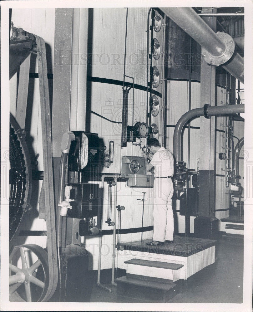 Undated Clewiston, Florida US Sugar Corp Plant Evaporators Press Photo - Historic Images