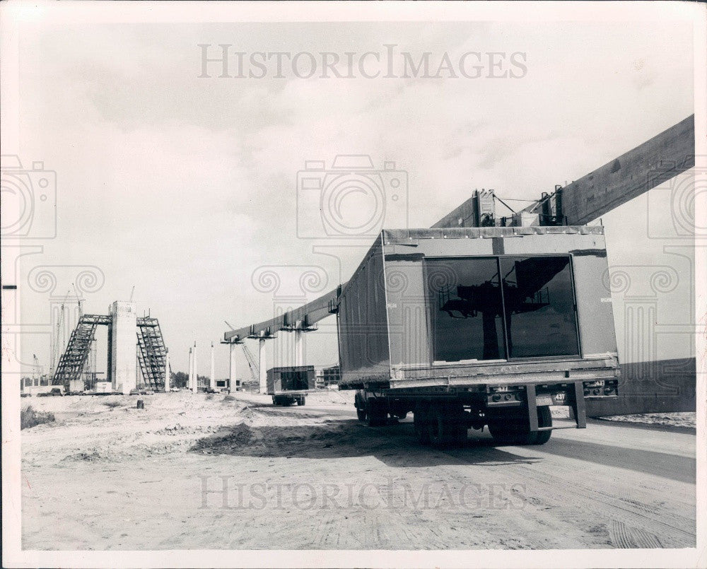 1970 Clearwater, Florida US Steel Modular Units Sand Key Hotel Press Photo - Historic Images