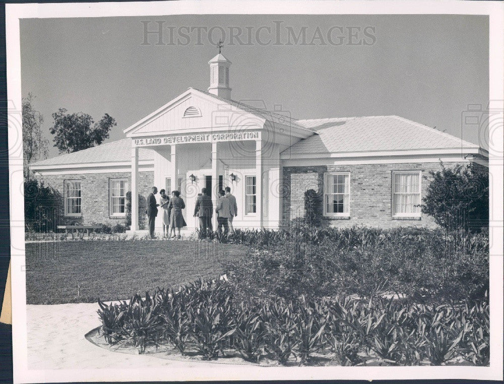 1959 Venice, Florida US Land Development Corp Press Photo - Historic Images