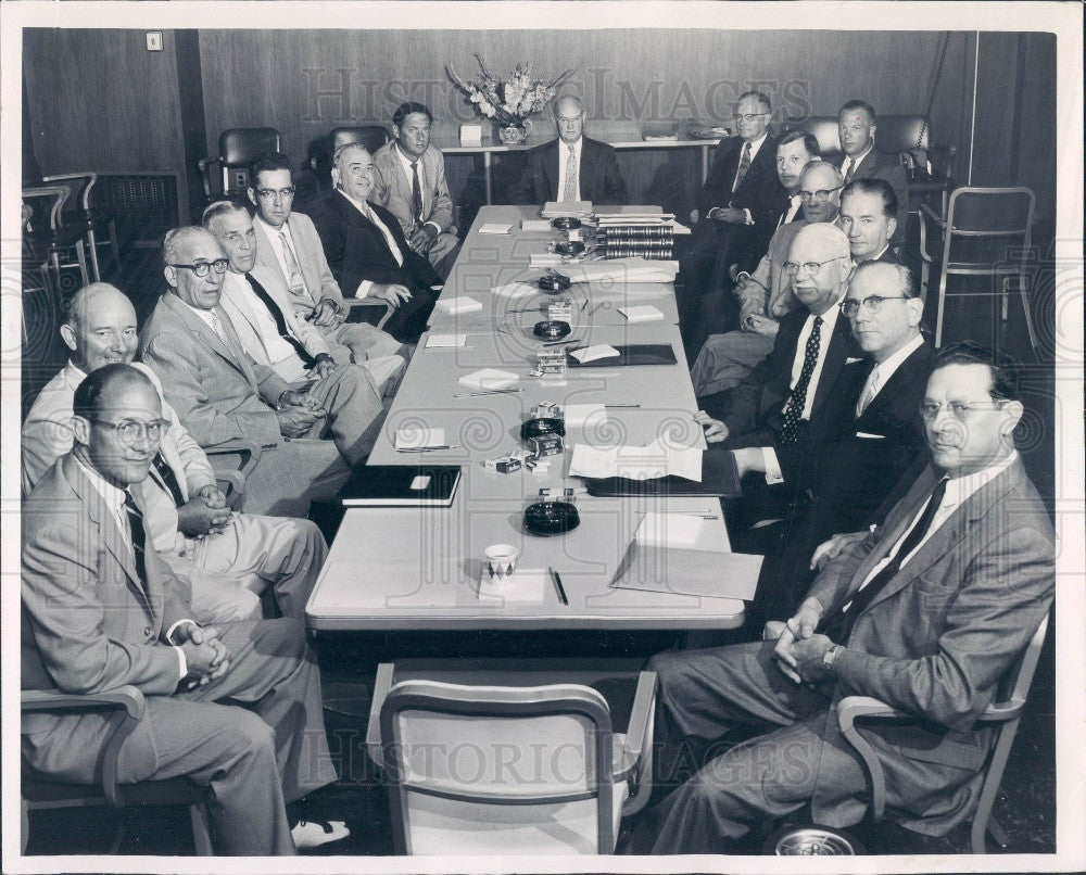 1957 Knight Newspapers Inc. Executives Press Photo - Historic Images