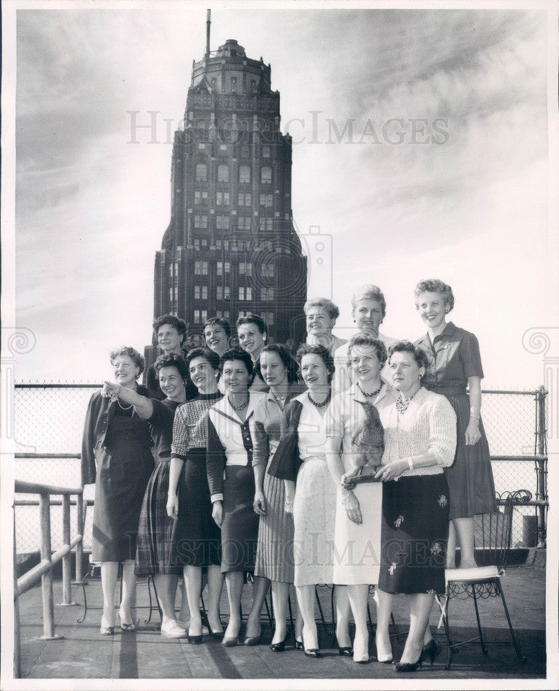 Undated Kiwi Club Officers, Former American Airlines Stewardesses Press Photo - Historic Images