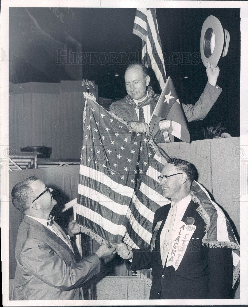 1958 Chicago, Illinois Kiwanis Convention Press Photo - Historic Images