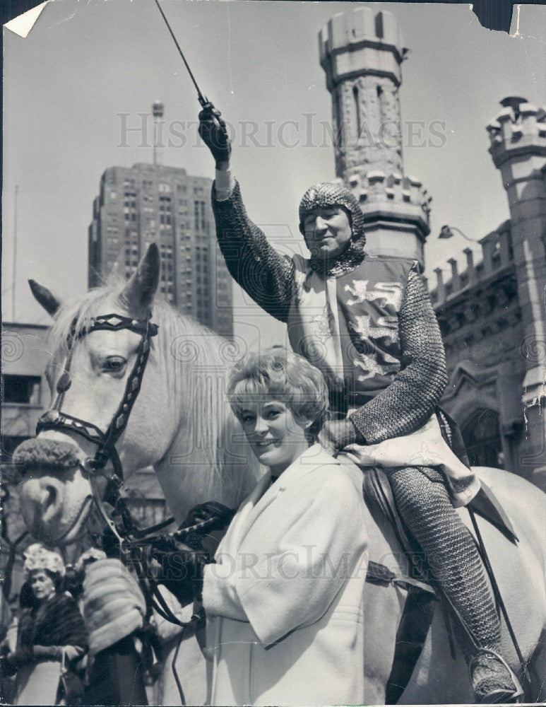 1966 Chicago Illinois St Francis Hosp Auxiliary Crusaders Ball Promo Press Photo - Historic Images