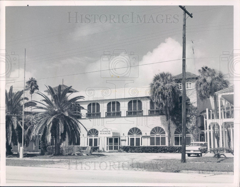 1959 Homosassa Springs, Florida Keswick Manor Press Photo - Historic Images