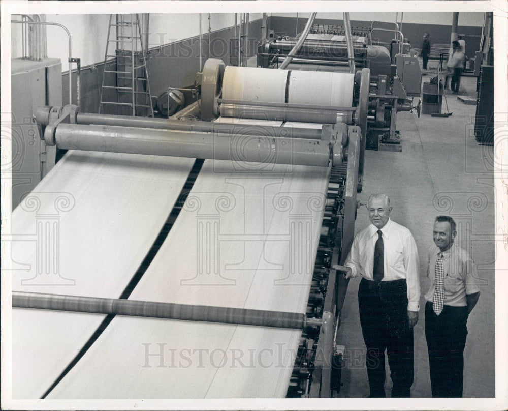 1972 Bradenton, Florida Tropicana Natl Packing Corrugated Box Plant Press Photo - Historic Images