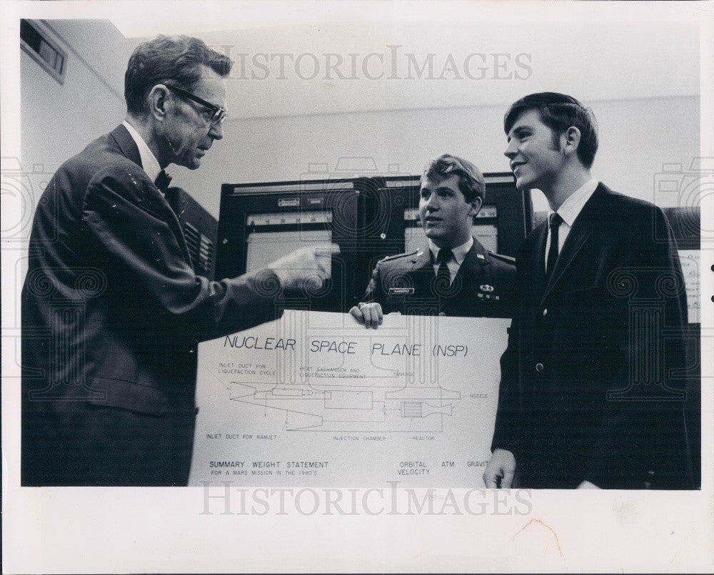 1969 University of Florida, Gainesville Nuclear Science Students Press Photo - Historic Images