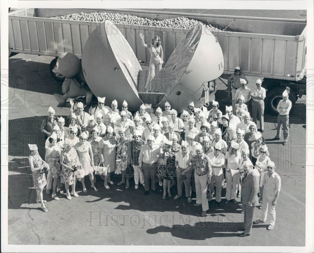 1973 Bradenton, Florida Tropicana Products Plant Press Photo - Historic Images