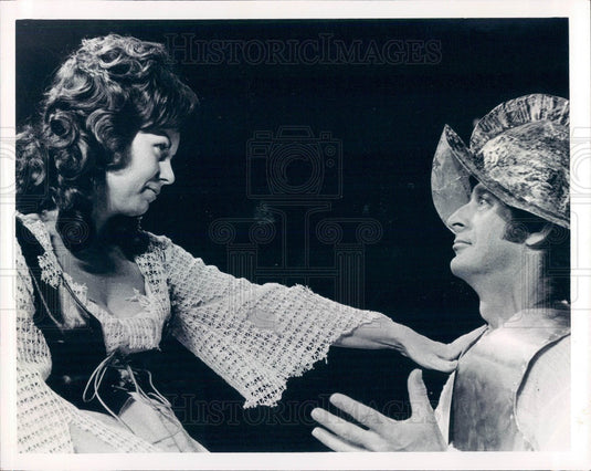 1975 Hollywood Actors Travis Ransom & Bill Pringle Press Photo - Historic Images