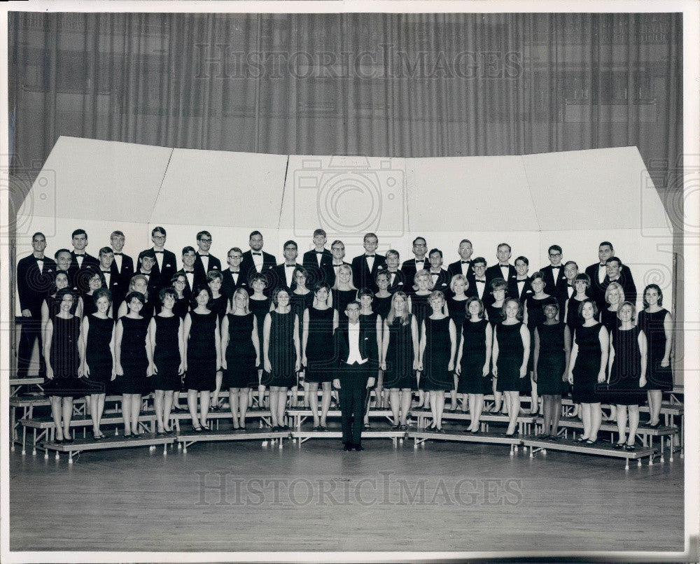 1968 University of Florida, Gainesville Choir Press Photo - Historic Images